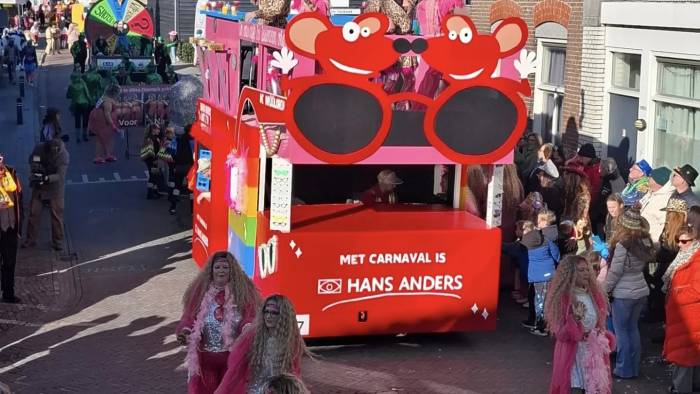 Optocht in Kwadendamme