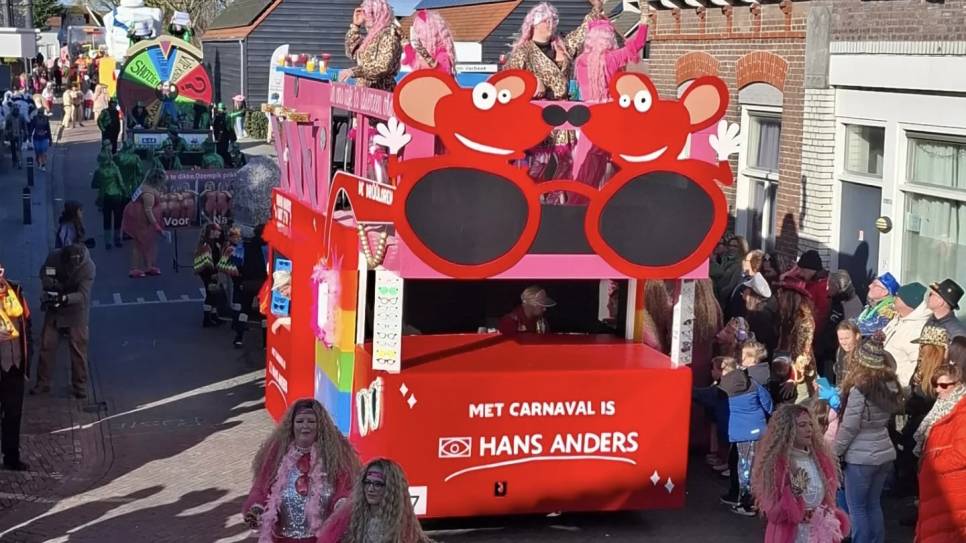 Optocht in Kwadendamme