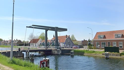 De brug in Wilhelminadorp