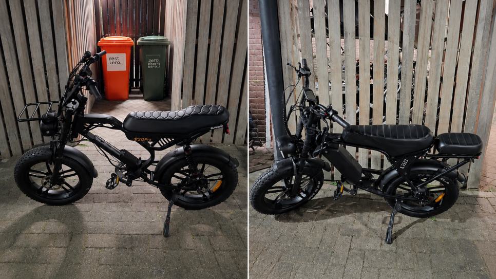 De politie zoekt de eigenaren van deze fatbikes.
