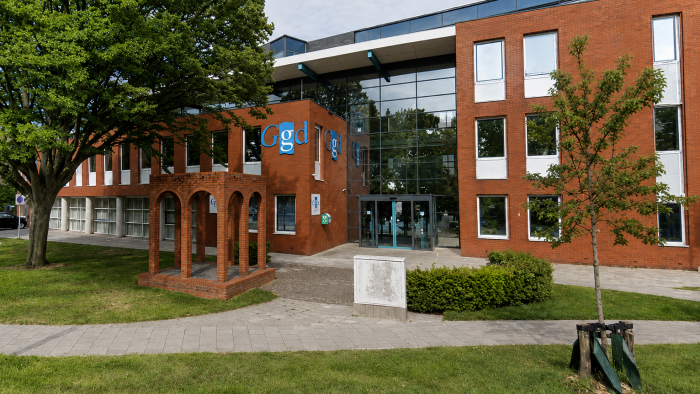 Het huidige GGZ-kantoor in Goes.