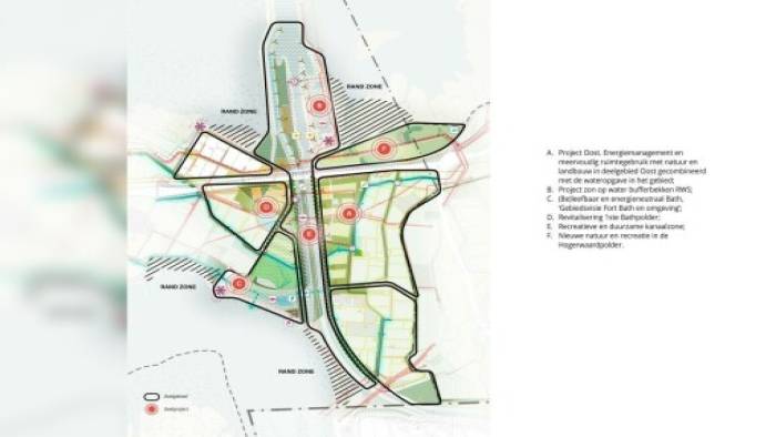 Deelproject A, met de zonnevelden langs de oostzijde van het kanaal, loopt forse vertraging op.