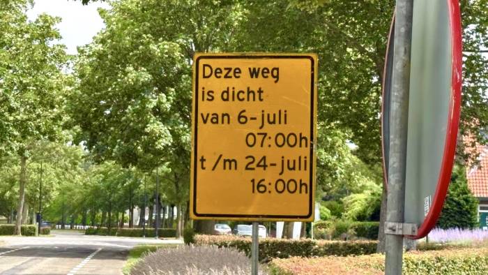 Wegen in Hansweert drie weken afgesloten voor vernieuwen asfalt en drempels