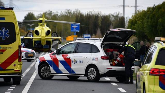 Hulpdiensten waren massaal aanwezig