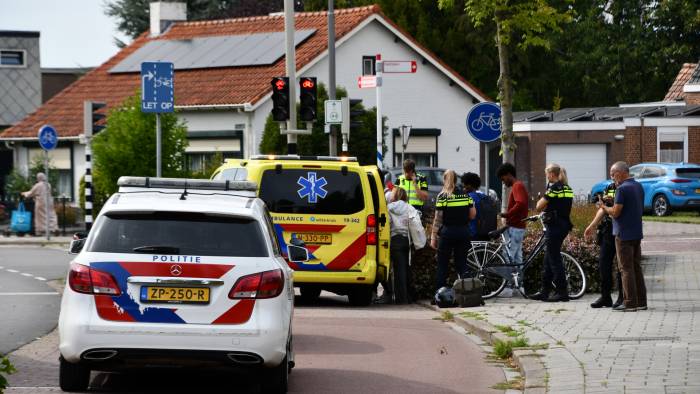 Gewonde bij botsing tussen scooter en auto in Goes