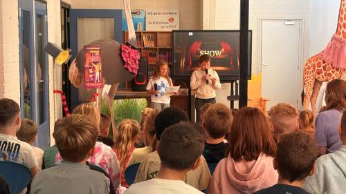 Dans, zang en comedy bij feestelijke afsluiting Kinderboekenweek in Hansweert