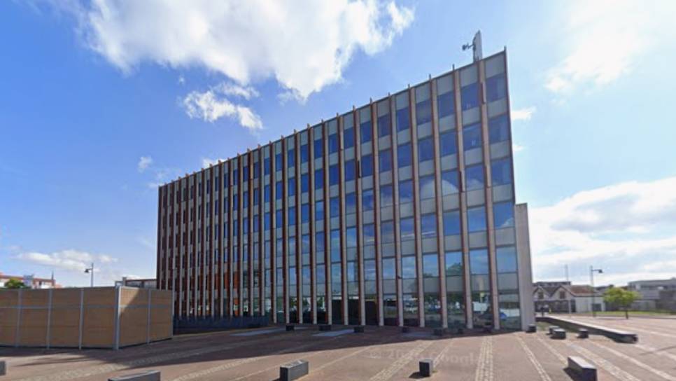 Het stadskantoor in Goes.