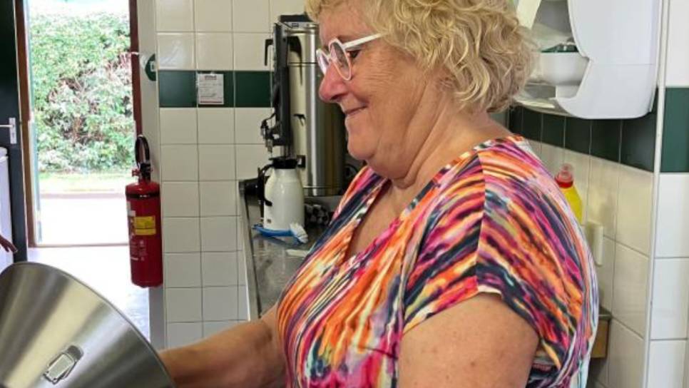Marian Nijsse bij Luctor in de keuken.