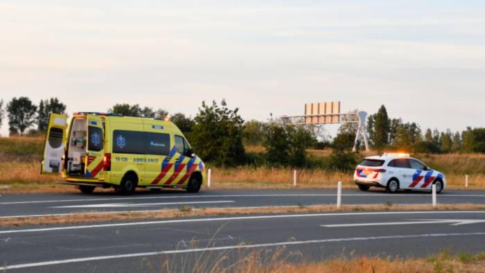 De ambulance was ter plaatse.
