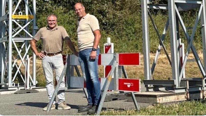 Waterschapsbestuurder Wim van Gorsel (foto links) en gedeputeerde Arno Vael.