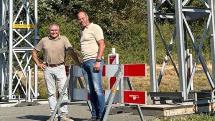 Waterschapsbestuurder Wim van Gorsel (foto links) en gedeputeerde Arno Vael.