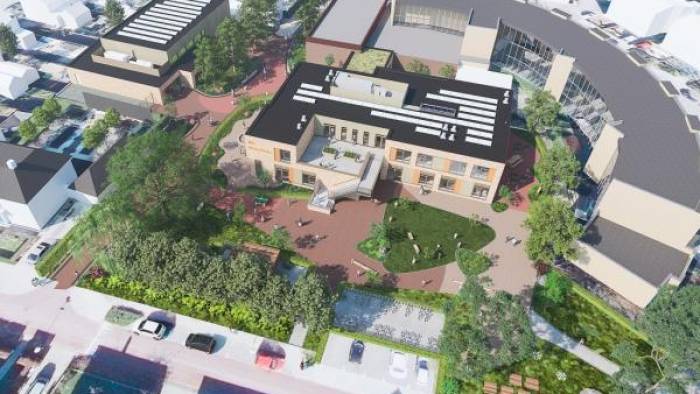 Het ontwerp van het educatief centrum Wemeldinge