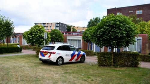 De politie werd opgeroepen.