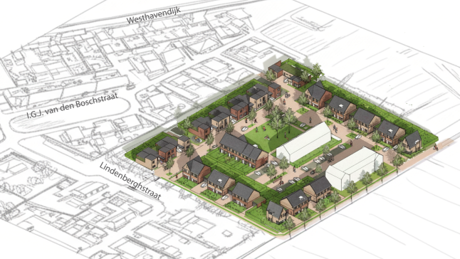 Het nieuwbouwproject bij Wilhelminadorp-Zuid