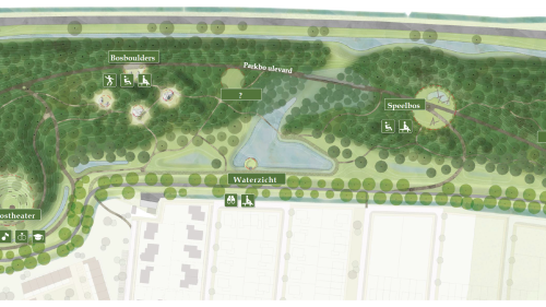 INWONERS PRATEN MEE OVER INRICHTING PARK HEINKENSZAND