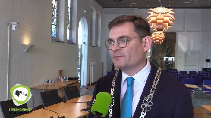 Burgemeester Constantijn Jansen op de Haar, van de gemeente Kapelle
