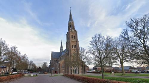 De rooms-kartholieke Willibrorduskerk in 's-Heerenhoek.