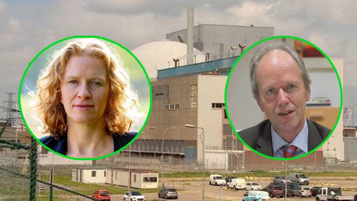 Heleen de Coninck en Bernard ter Haar spreken over kernenergie.