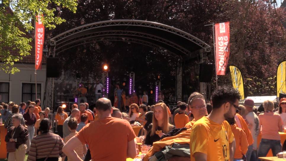Het podium in Kloetinge