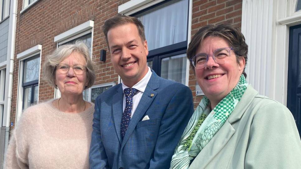 Vlnr: Letty Demmers, Stephan van Belzen en Jacqueline van den Hil.