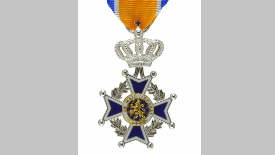 De medaille Lid in de Orde van Oranje Nassau