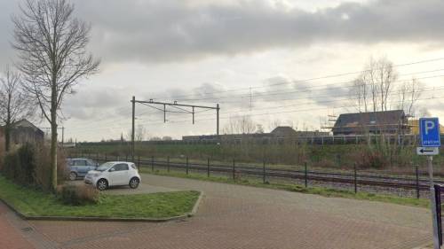 De parkeerplaats bij station Kapelle-Biezelinge (archieffoto)