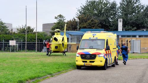 Traumahelikopter ingezet na arbeidsongeval bij Zeeland Refinery