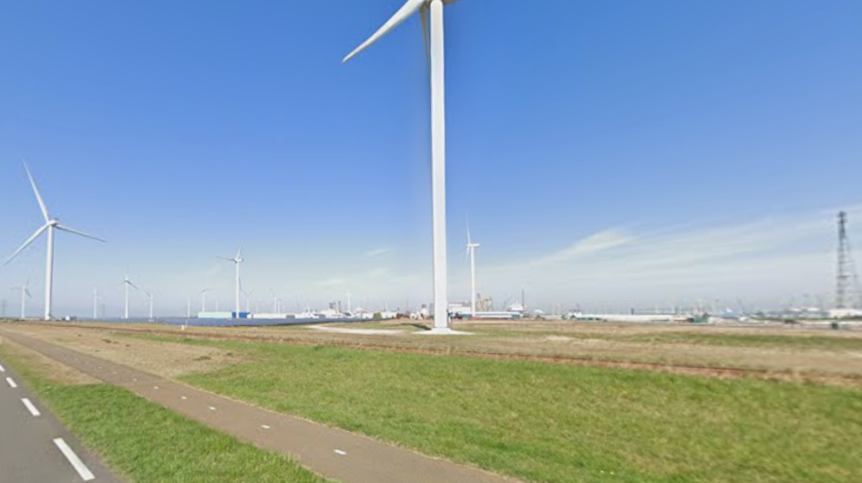 Het Sloegebied, gezien vanaf de Europaweg.