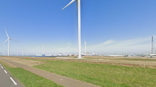 Het Sloegebied, gezien vanaf de Europaweg.