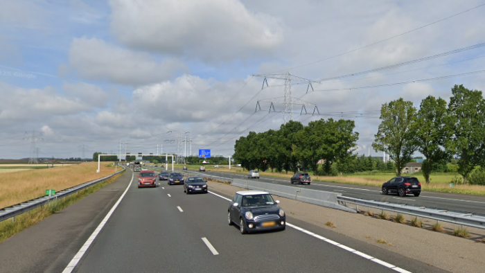 Afslag Kapelle-Zuid op de A58