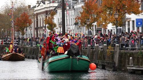 Sinterklaas is zaterdag gearriveerd in Goes