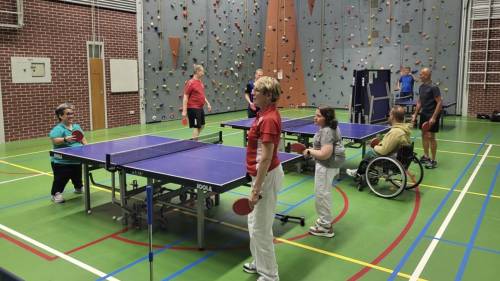 Wereld Tafeltennisdag brengt generaties samen aan tafel
