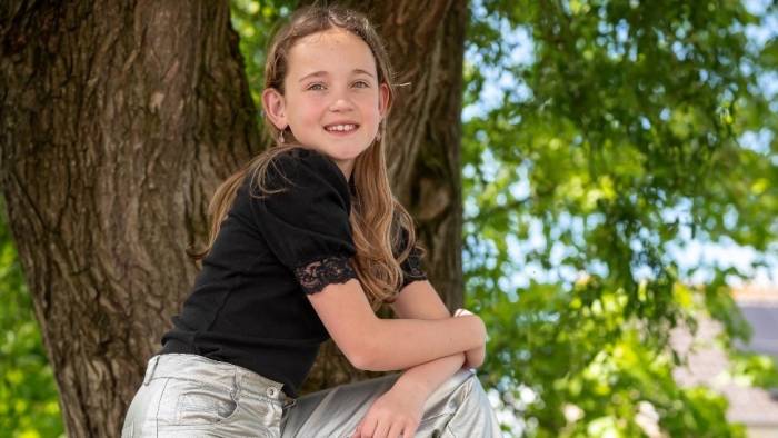 Eva Griep (10) is de nieuwe Kinderburgemeester.