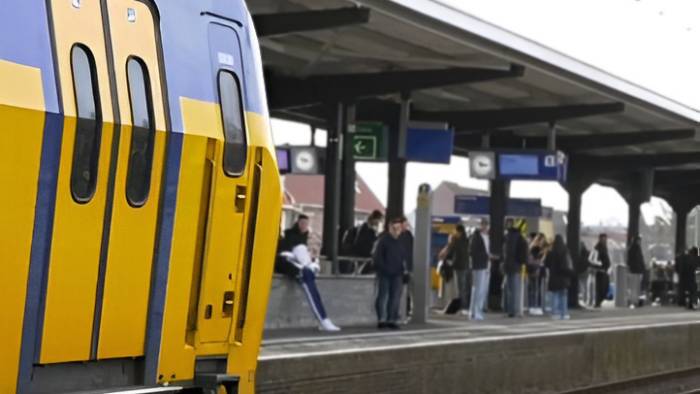 De trein van Bergen op Zoom naar Goes