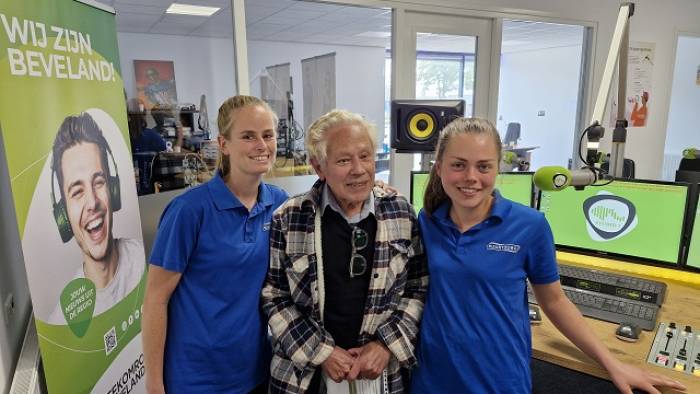 vlnr: Jessica van Belzen, Dick van Leerdam en Mandy de Bruijn
