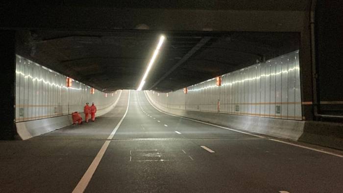 De afgesloten Vlaketunnel