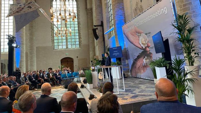 De Oesterontmoeting 2024 in de Nieuwe Kerk in Middelburg.