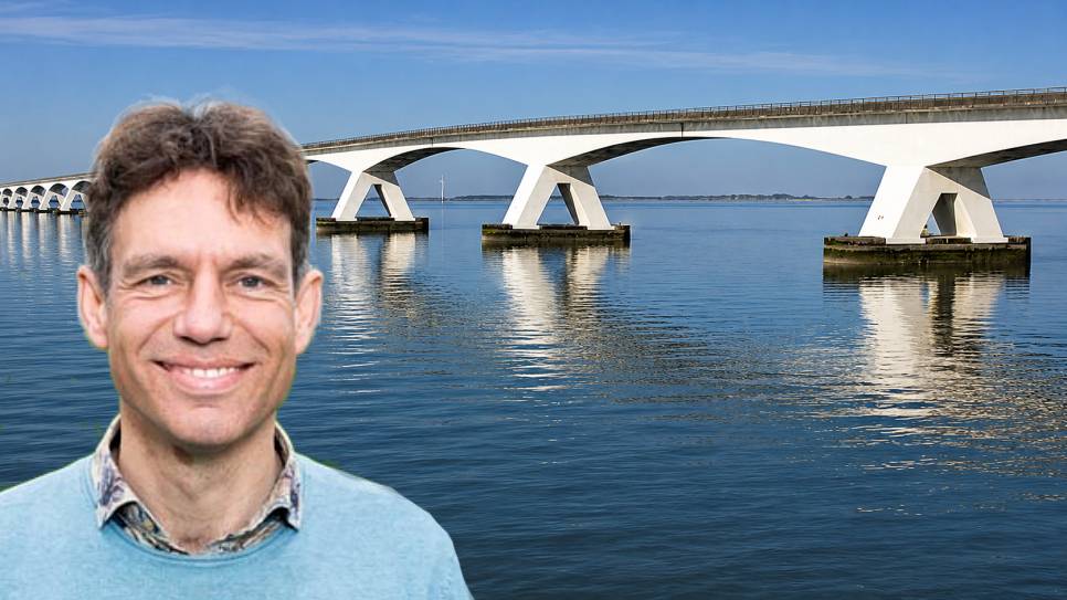 De huidige Zeelandbrug is volgens raadslid Eric Mahieu niet meer geschikt voor zwaar vervoer.